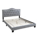 European Style Bed, Button Tufted Headboard Home Essentials