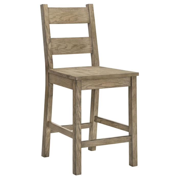 Cressley - Counter Chair (Set of 2) - Light Oak Furniture Max