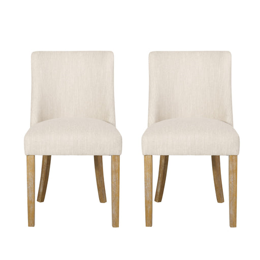 Classic Fabric Dining Chair Noble House