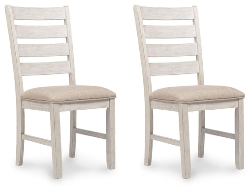 Skempton - Dining UPH Side Chair (Set of 2) - White Signature Design by Ashley®