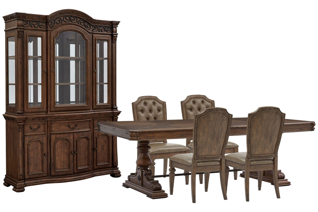Durango - Extendable Trestle Dining Table Set Magnussen Furniture