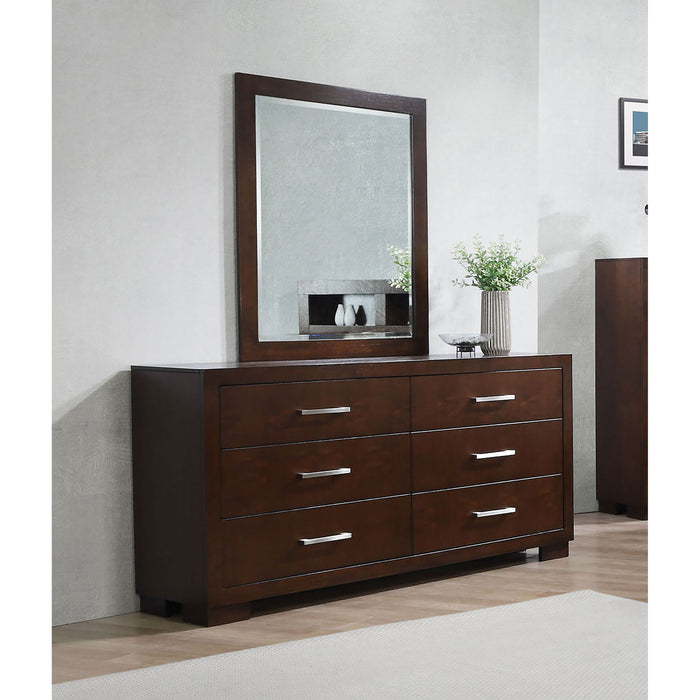 Polk - 6 Drawer Dresser With Mirror Furniture Max