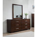 Polk - 6 Drawer Dresser With Mirror Furniture Max