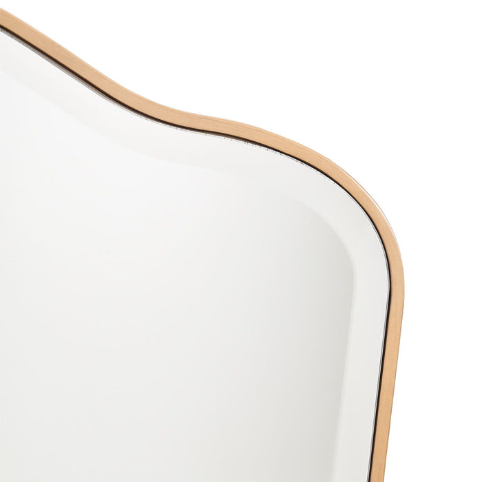 Camellia Field - Vanity Mirror - Antique Gold