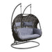 Vasant - 52" Hanging Chair - Fabric & Wicker ACME