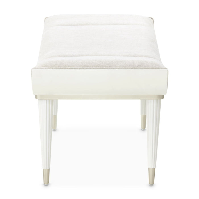 La Marisia - Accent Bench - Tranquil / Creamy Pearl