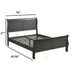 Louis Phillipe Sleigh Bed Home Essentials