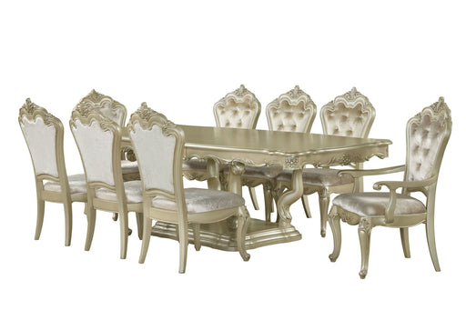 Monique - Dining Table Base - Champagne New Classic