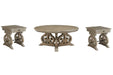 Tinley Park - Round Cocktail Table Set Magnussen Furniture