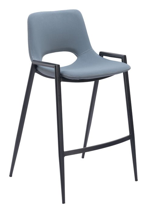 Desi - Counter Chair With Black Legs (Set of 2) Zuo Modern