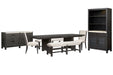 Plum Creek - Trestle Dining Table Set Magnussen Furniture