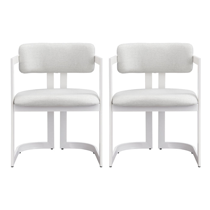 Upholstered Dining Armchairs (Set of 2)