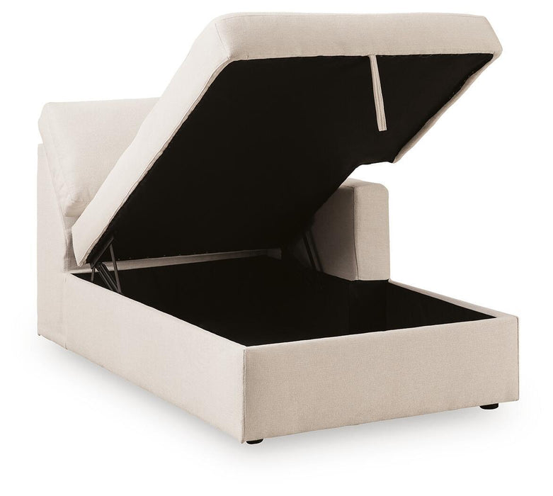 Modmax - RAF Corner Chaise With Storage - Oyster Signature Design by Ashley®