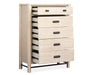 Sunset Cove - Drawer Chest With Metal Stretchers - Sanibel Brown Magnussen Furniture
