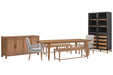 Lindon - Extendable Rectangular Dining Table Set Magnussen Furniture