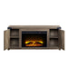 Tobias - Fireplace - Oak / Rustic Acme