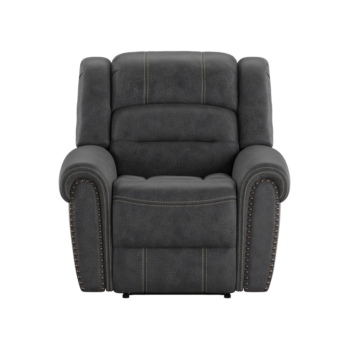 Gliding Recliner - Gray Emerald Home
