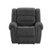 Gliding Recliner - Gray Emerald Home