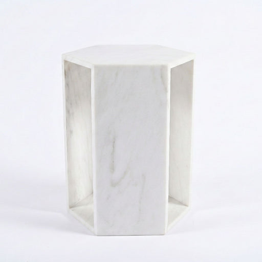 Modern Minimalist Hexagon Side Table Home Essentials