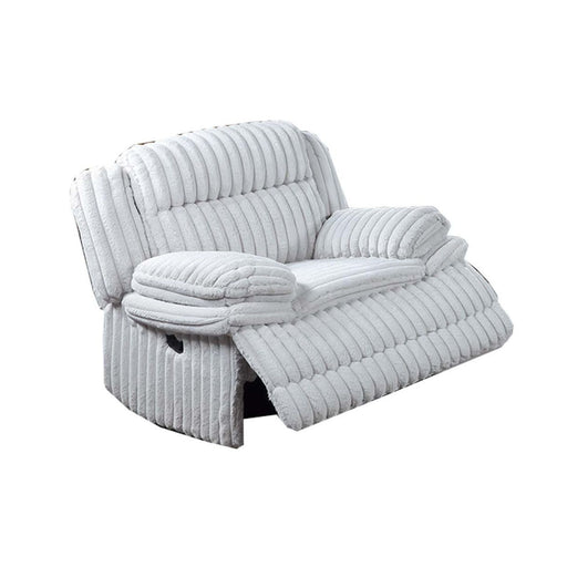 Contemporary Manual Motion Glider Recliner Chair With Padded Armrests And Smooth Rocking Function Home Essentials