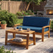 2 Piece Conversation Set, Loveseat & Coffee Table Noble House