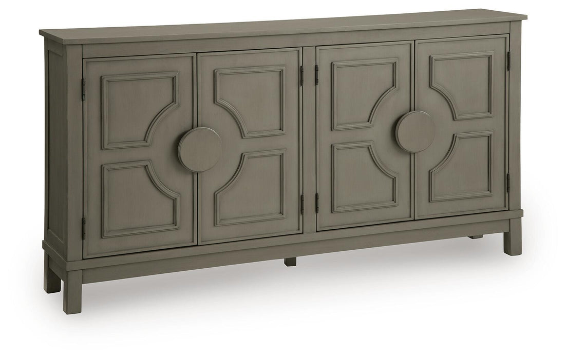 Darlock - Accent Cabinet - Warm Gray Signature Design by Ashley®