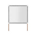 Soulmarie - Mirror, Connects To Dresser - White Global Furniture USA