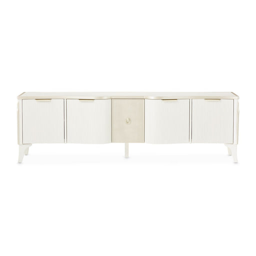 La Marisia - Media Cabinet - Creamy Pearl Michael Amini