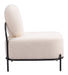 Arendal - Accent Chair - Vanilla Zuo Modern