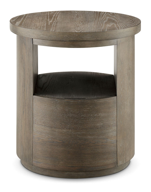 Bosley - Round End Table - Porpoise Magnussen Furniture