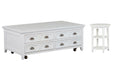 Heron Cove - Lift Top Storage Cocktail Table Set Magnussen Furniture