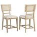 Kimpton - Counter Side Chair (Set of 2) - Beige Furniture Max