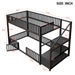 Bunk Bed With Storage Ladder, Compact Design Dreamland