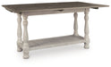Havalance - Flip Top Sofa Table - Gray / White Signature Design by Ashley®