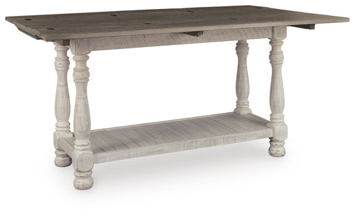 Havalance - Flip Top Sofa Table - Gray / White Signature Design by Ashley®