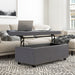 Hamilton - Upholstered Lift Top Rectangular Storage Ottoman Simpli-Home