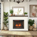 48" Fireplace With Mantel Home Essentials