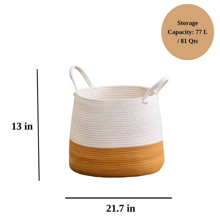 Francis - Round Laundry And Storage Basket
