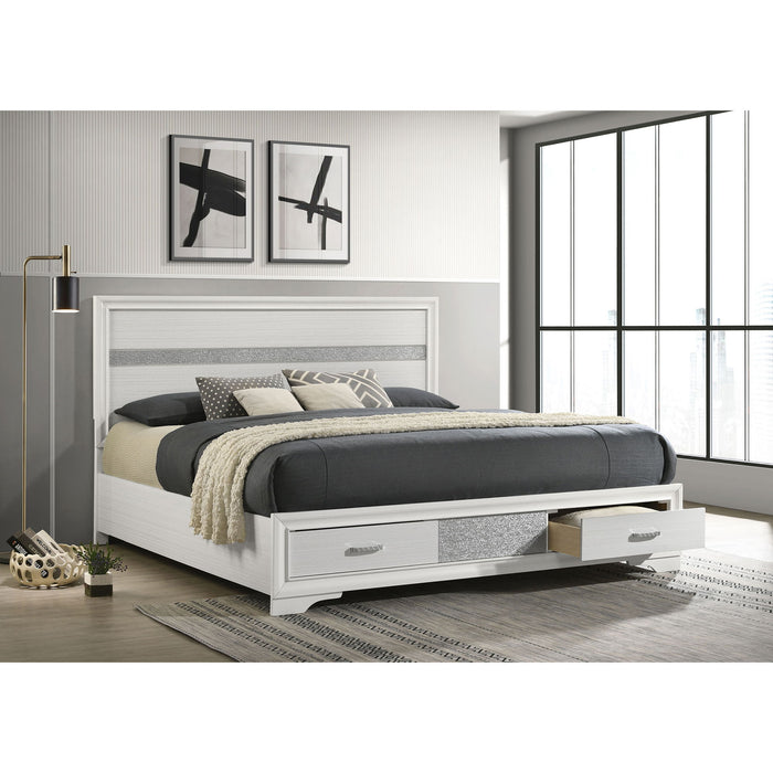 Storage Platform Bed 2 Drawer Furniture Max