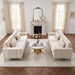 2 Pieces Sofa Sofa Set With Removable Cushions For Home Apartment Home Essentials