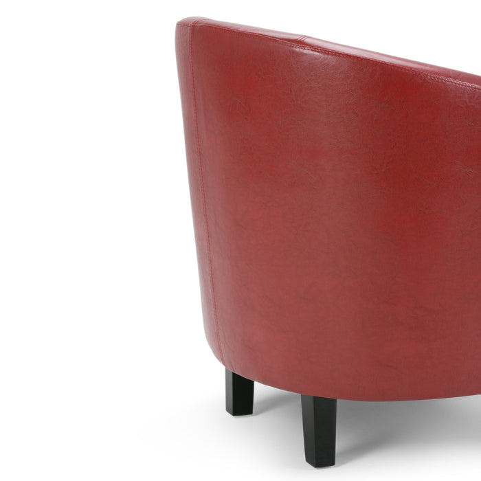 Austin - Tub Chair - Red