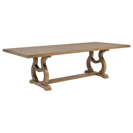 Fremont - Trestle Rectangular Dining Table With Removable Leaf Furniture Max
