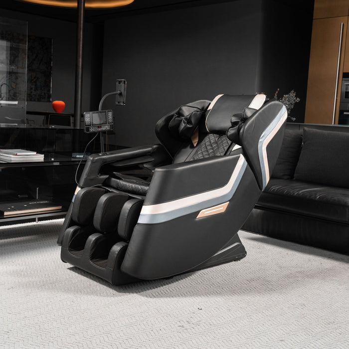 Massage Chair Recliner & Zero Gravity & Full Body Air Pressure - Black Home Essentials