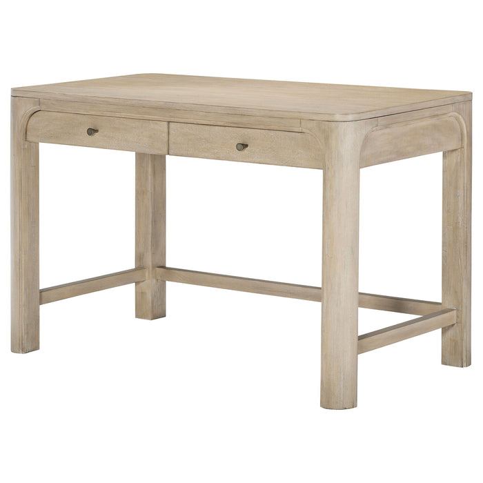 Flores - 2 Drawer Makeup Vanity Table - Mango Color Furniture Max