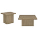 Eldridge - Coffee Table Set With Chunky Square Tops Furniture Max
