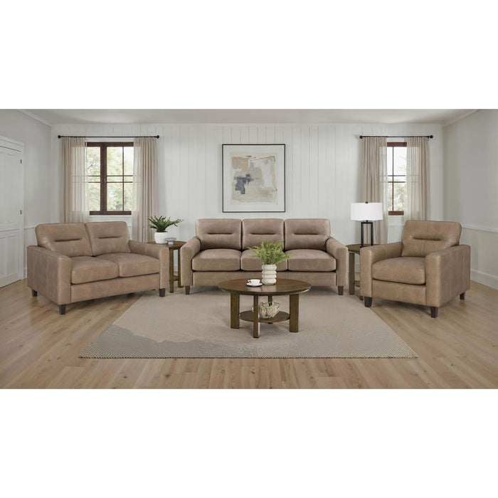 Remington - Sofa Set With Track Arms Furniture Max