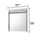 Leonor - Mirror With LED Light Frame - Gray Matrix Furniture Group