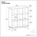 Harper - 9 Cube Storage - Walnut Brown Simpli-Home