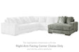 Lindyn - RAF Corner Chaise - Fog Signature Design by Ashley®