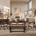 Whitmore - Trestle Dining Table - Dark Brown Jennifer Taylor Home
